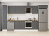 Alvinka 370X222 Cm Klasik Mebran Mutfak Dolabı Mbb-E80B40S50-2