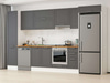 Alvinka 370X222 Cm Klasik Mebran Mutfak Dolabı Mbb-E80B50S40-1