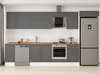 Alvinka 370X222 Cm Klasik Mebran Mutfak Dolabı Mb-E80S40S50-2