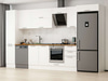 Alvinka 370X222 Cm Klasik Mebran Mutfak Dolabı Mbb-E80B45S45-2