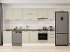 Alvinka 370X222 Cm Klasik Mebran Mutfak Dolabı Mb-E80S50S40-1