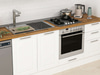 Alvinka 370X222 Cm Klasik Mebran Mutfak Dolabı Mb-E80S40S50-2