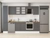 Alvinka 370X222 Cm Klasik Mebran Mutfak Dolabı Mbb-E80B40S50-3