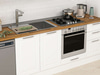 Alvinka 370X222 Cm Klasik Mebran Mutfak Dolabı Mbb-E80B45S45-2