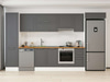 Alvinka 370X222 Cm Klasik Mebran Mutfak Dolabı Mbb-E80B50S40-1