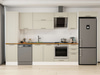 Alvinka 370X222 Cm Klasik Mebran Mutfak Dolabı Mbb-E80B50S40-2