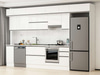 Alvinka 370X240 Cm High Gloss Mutfak Dolabı Mb-E90S40S40-1