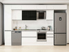 Alvinka 370X240 Cm High Gloss Mutfak Dolabı Mbb-E90B40S40-3