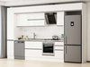 Alvinka 370X240 Cm High Gloss Mutfak Dolabı Mbb-E90B40S40-2