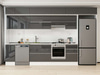 Alvinka 370X240 Cm High Gloss Mutfak Dolabı Mb-E80S40S50-1