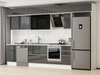 Alvinka 370X240 Cm High Gloss Mutfak Dolabı Mb-E80S50S40-3