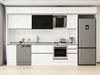 Alvinka 370X240 Cm High Gloss Mutfak Dolabı Mb-E90S40S40-3