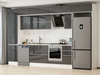 Alvinka 370X240 Cm High Gloss Mutfak Dolabı Mbb-E80B50S40-2