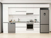 Alvinka 370X240 Cm High Gloss Mutfak Dolabı Mbb-E80B40S50-1