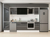 Alvinka 370X240 Cm High Gloss Mutfak Dolabı Mbb-E80B50S40-3