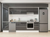 Alvinka 370X240 Cm High Gloss Mutfak Dolabı Mbb-E80B50S40-1