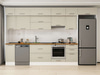 Alvinka 370X240 Cm Klasik Mebran Mutfak Dolabı Mb-E80S40S50-1
