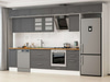 Alvinka 370X240 Cm Klasik Mebran Mutfak Dolabı Mb-E80S40S50-3