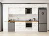 Alvinka 370X240 Cm Klasik Mebran Mutfak Dolabı Mbb-E80B40S50-2