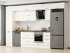 Alvinka 370X240 Cm Klasik Mebran Mutfak Dolabı Mbb-E80B50S40-2