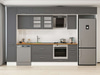 Alvinka 370X240 Cm Klasik Mebran Mutfak Dolabı Mbb-E90B40S40-3