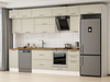 Alvinka 370X240 Cm Klasik Mebran Mutfak Dolabı Mb-E80S45S45-2
