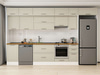 Alvinka 370X240 Cm Klasik Mebran Mutfak Dolabı Mb-E80S50S40-1