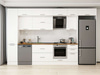 Alvinka 370X240 Cm Klasik Mebran Mutfak Dolabı Mbb-E80B45S45-2
