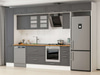 Alvinka 370X240 Cm Klasik Mebran Mutfak Dolabı Mbb-E90B40S40-3