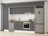 Alvinka 370X240 Cm Klasik Mebran Mutfak Dolabı Mbb-E80B50S40-1
