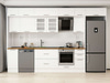 Alvinka 370X240 Cm Klasik Mebran Mutfak Dolabı Mb-E90S40S40-3