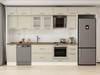 Alvinka 370X240 Cm Klasik Mebran Mutfak Dolabı Mb-E90S40S40-3