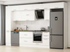 Alvinka 370X240 Cm Klasik Mebran Mutfak Dolabı Mbb-E90B40S40-2