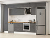 Alvinka 370X240 Cm Klasik Mebran Mutfak Dolabı Mbb-E80B40S50-2