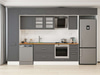 Alvinka 370X240 Cm Klasik Mebran Mutfak Dolabı Mbb-E80B50S40-3