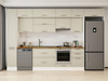 Alvinka 370X240 Cm Klasik Mebran Mutfak Dolabı Mbb-E80B40S50-1
