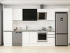 Alvinka 375X222 Cm High Gloss Mutfak Dolabı Mbb-E80B50S45-3