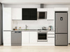 Alvinka 375X222 Cm High Gloss Mutfak Dolabı Mbb-E90B45S40-3