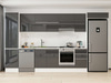 Alvinka 375X222 Cm High Gloss Mutfak Dolabı Mbb-E80B50S45-1