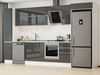 Alvinka 375X222 Cm High Gloss Mutfak Dolabı Mbb-E90B40S45-2