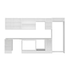 Alvinka 375X222 Cm High Gloss Mutfak Dolabı Mb-E90S45S40-3