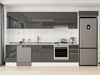 Alvinka 375X222 Cm High Gloss Mutfak Dolabı Mb-E90S45S40-1
