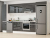Alvinka 375X222 Cm High Gloss Mutfak Dolabı Mbb-E90B40S45-1