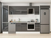 Alvinka 375X222 Cm High Gloss Mutfak Dolabı Mbb-E90B45S40-2