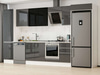 Alvinka 375X222 Cm High Gloss Mutfak Dolabı Mbb-E80B50S45-3