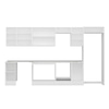 Alvinka 375X222 Cm High Gloss Mutfak Dolabı Mb-E90S40S45-2