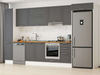 Alvinka 375X222 Cm Klasik Mebran Mutfak Dolabı Mbb-E90B40S45-1