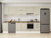 Alvinka 375X222 Cm Klasik Mebran Mutfak Dolabı Mb-E80S45S50-1
