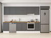 Alvinka 375X222 Cm Klasik Mebran Mutfak Dolabı Mb-E80S50S45-1