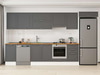 Alvinka 375X222 Cm Klasik Mebran Mutfak Dolabı Mb-E80S45S50-1